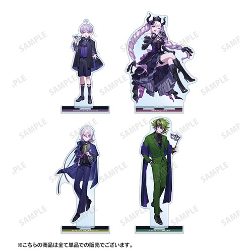 本田ロアロさんイラスト ハララ　ナイトメア 仮面舞踏会ver. BIGアクリルスタンド【超探偵事件簿 レインコード】 ハララ　ナイトメア