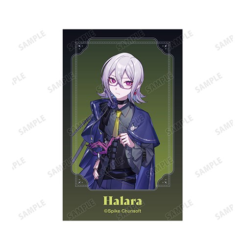 本田ロアロさんイラスト ハララ　ナイトメア 仮面舞踏会ver. インスタントカメラ風イラストカード2枚セット【超探偵事件簿 レインコード】 ハララ　ナイトメア