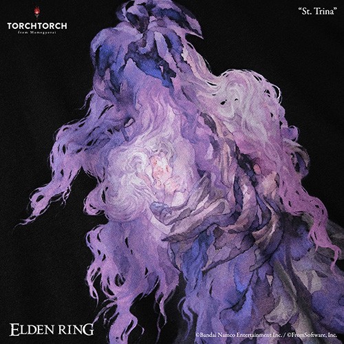 ELDEN RING × TORCH TORCH/ 聖女トリーナ Tシャツブラック XXLサイズ ブラック XXLサイズ