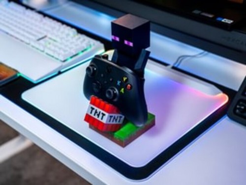 【Minecraft】"エンダーマン" ケーブルガイズ コントローラ＆スマホスタンド※2025年11月中旬出荷分