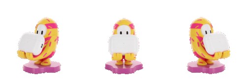 【Fall Guys】"アイスクリーム" ミニ・ケーブルガイズ コントローラ＆スマホスタンド※2025年8月下旬出荷