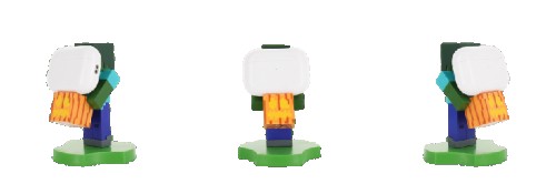 【Minecraft】"ゾンビ" ミニ・ケーブルガイズ コントローラ＆スマホスタンド※2025年11月中旬出荷分