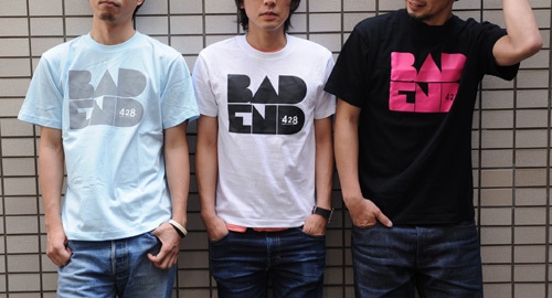 BADEND Tシャツスカイブルー×クールグレイ Lサイズ スカイブルー×クールグレイ Lサイズ