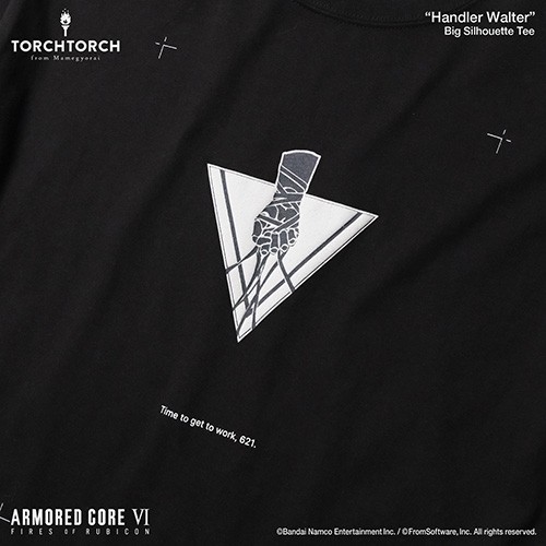 ARMORED CORE VI FIRES OF RUBICON/ハンドラー・ウォルタービッグシルエットTシャツ Lサイズ Lサイズ