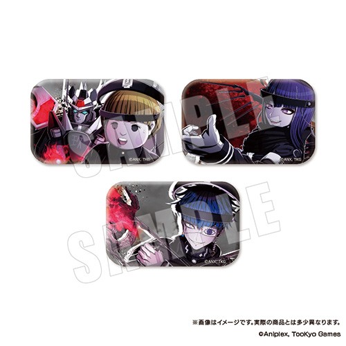 HUNDRED LINE -最終防衛学園- 必殺我駆力 スクエアカンバッジコレクション Vol.1【単品】 ※2025年11月中旬出荷分 必殺我駆力スクエアカンバッジコレクションVol.1【単品】