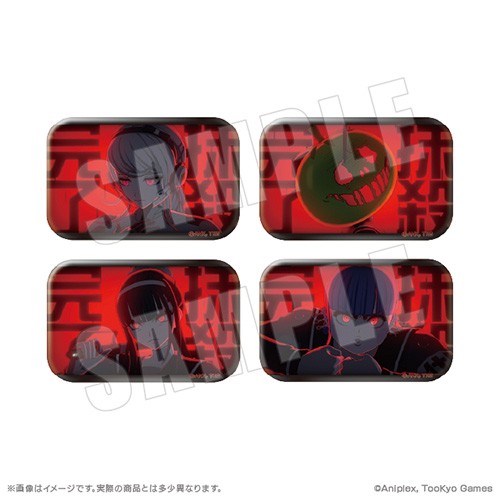 HUNDRED LINE -最終防衛学園- トドメ スクエアカンバッジコレクションVol.2【BOX】※2025年11月中旬以降出荷分 Vol.2【BOX】