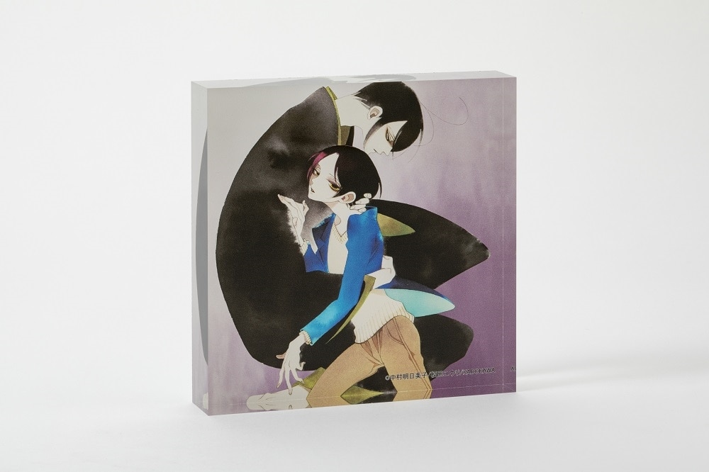 榎田ユウリ×中村明日美子　妖琦庵夜話アクリルブロック　「グッドナイトベイビー」