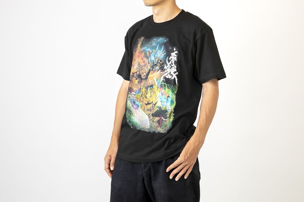 牙狼<GARO> 黄金騎士ガロ フルカラーTシャツ（L）