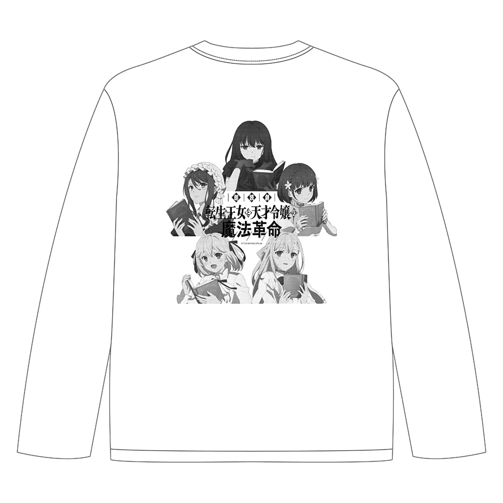 朗読劇『転生王女と天才令嬢の魔法革命』ロングTシャツ L