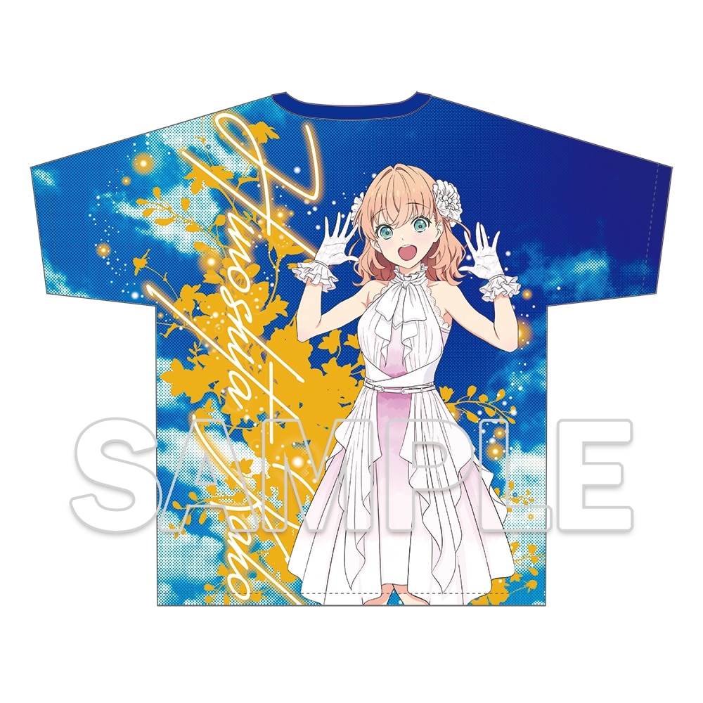 『蓮ノ空女学院スクールアイドルクラブ』フルグラフィックTシャツ 日野下 花帆 Link to the FUTURE Ver.