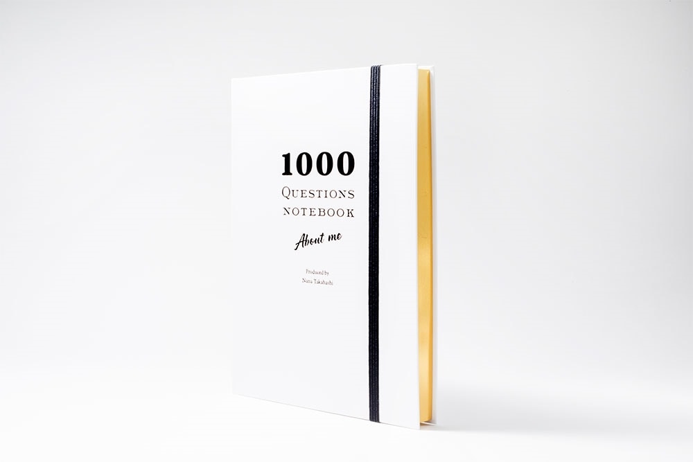 高橋ナナ　1000の質問ノート「1000 QUESTIONS NOTEBOOK About me」