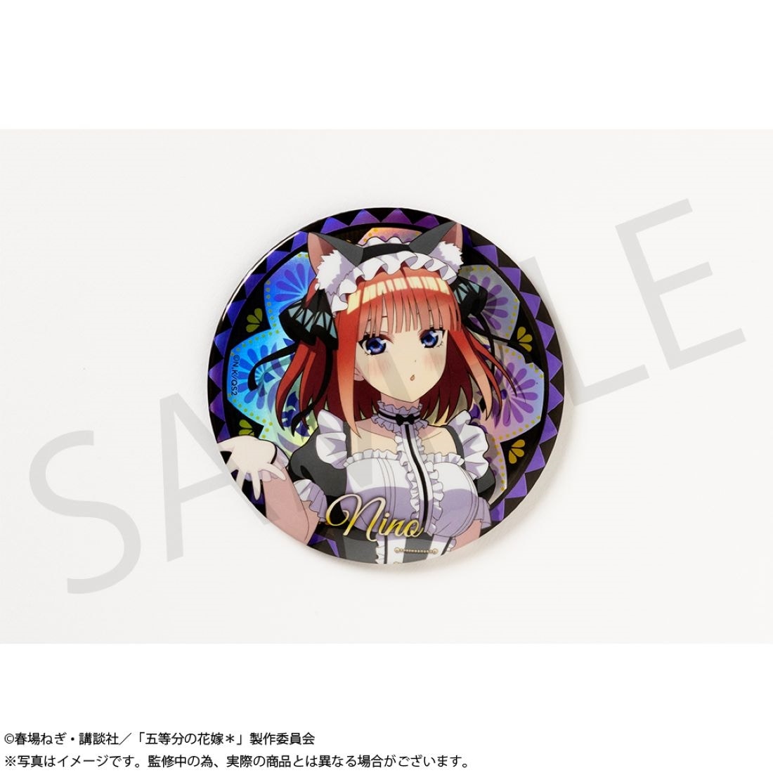 「五等分の花嫁＊」トレーディングホログラム100mm缶バッジ BOX