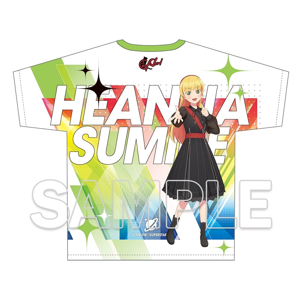 【会場先行】『ラブライブ！スーパースター!!』フルグラフィックTシャツ Ver.心・技・体！極上大冒険!! 平安名 すみれ