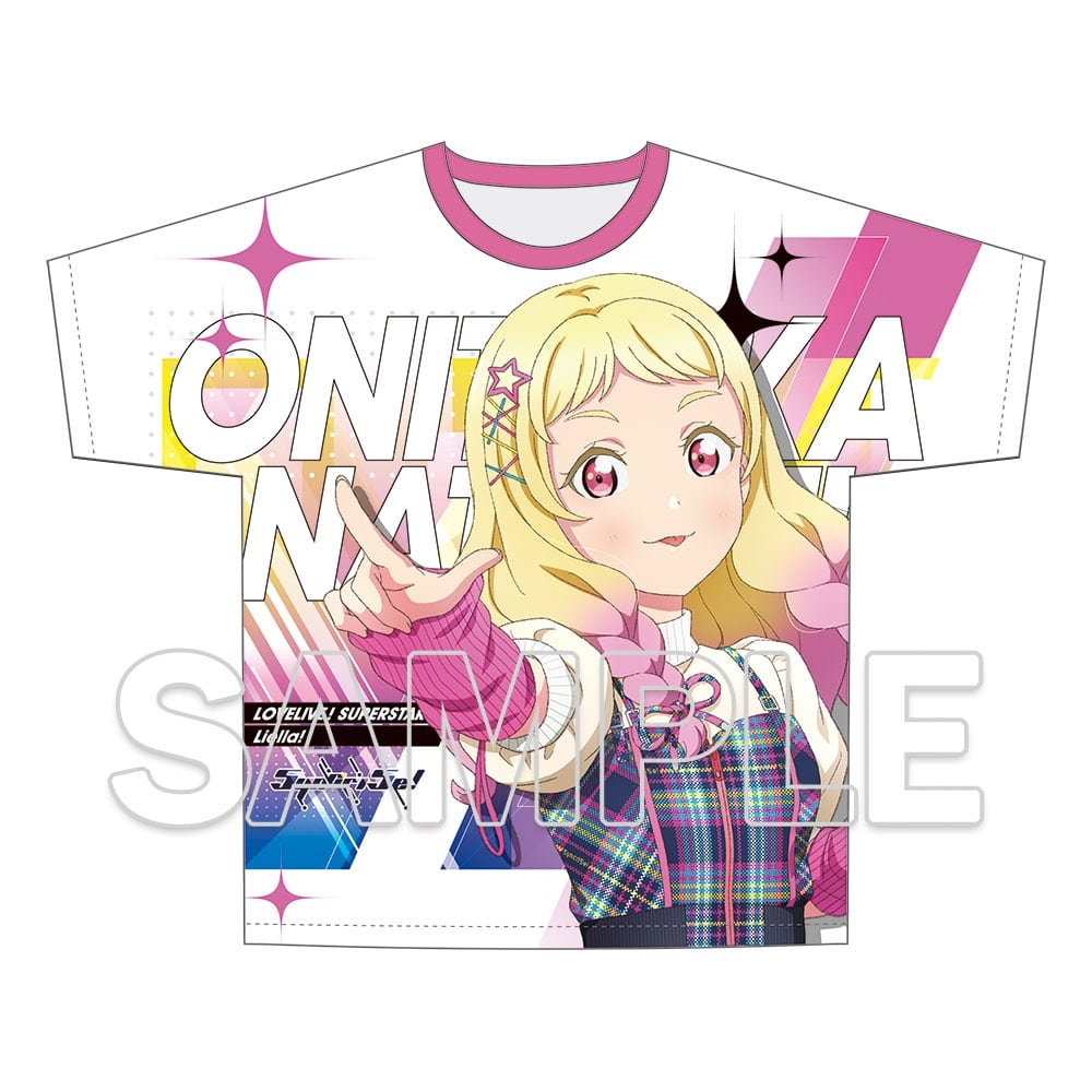 【会場先行】『ラブライブ！スーパースター!!』フルグラフィックTシャツ Ver.心・技・体！極上大冒険!! 鬼塚 夏美