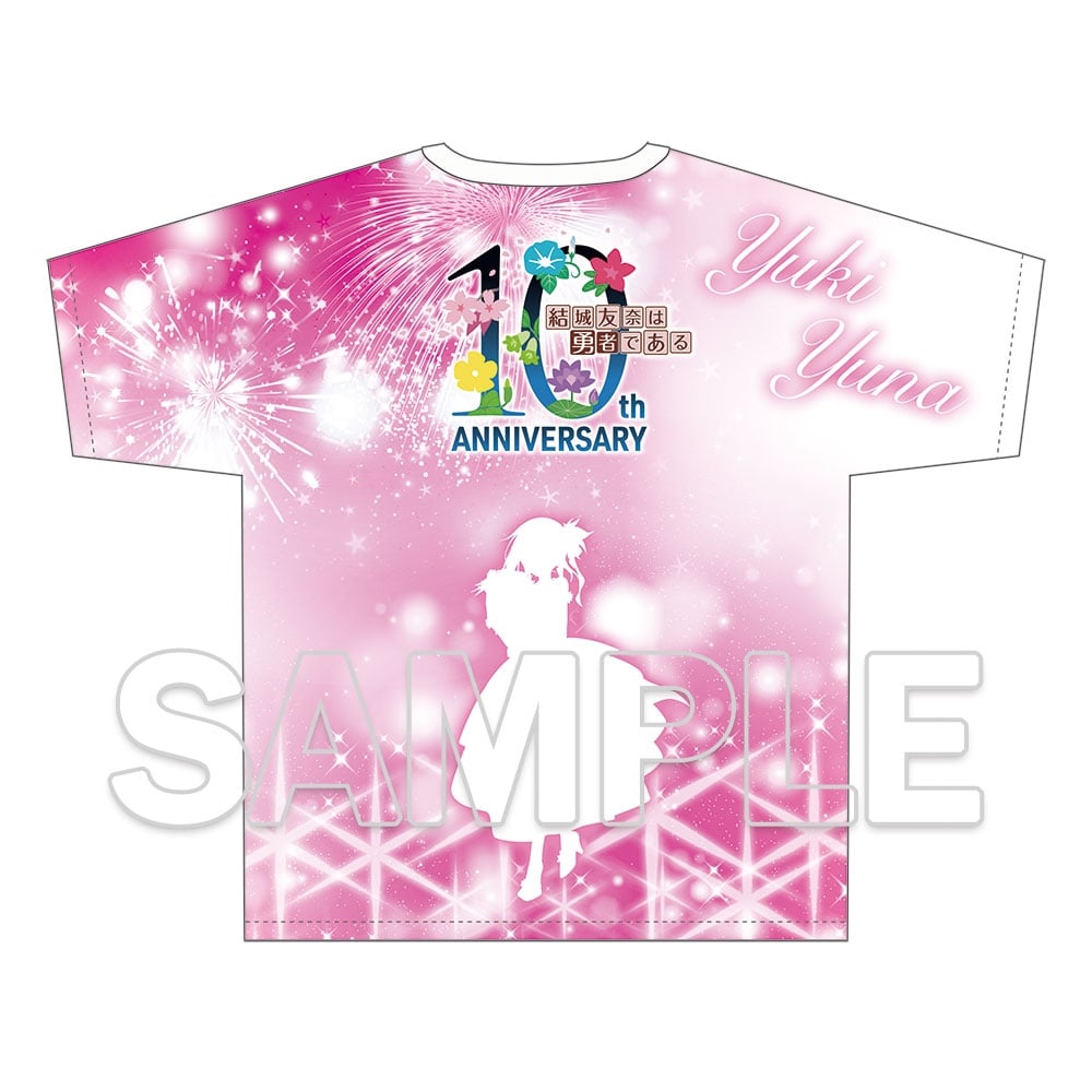 「結城友奈は勇者である」10周年記念 フルグラフィックTシャツ 結城友奈