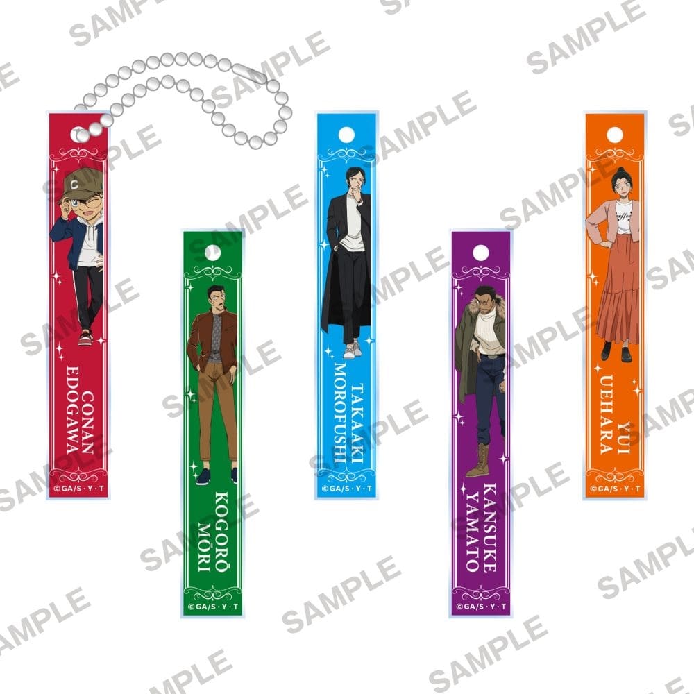 「名探偵コナン」ルームキー型アクリルキーホルダー 私服ver. 上原由衣