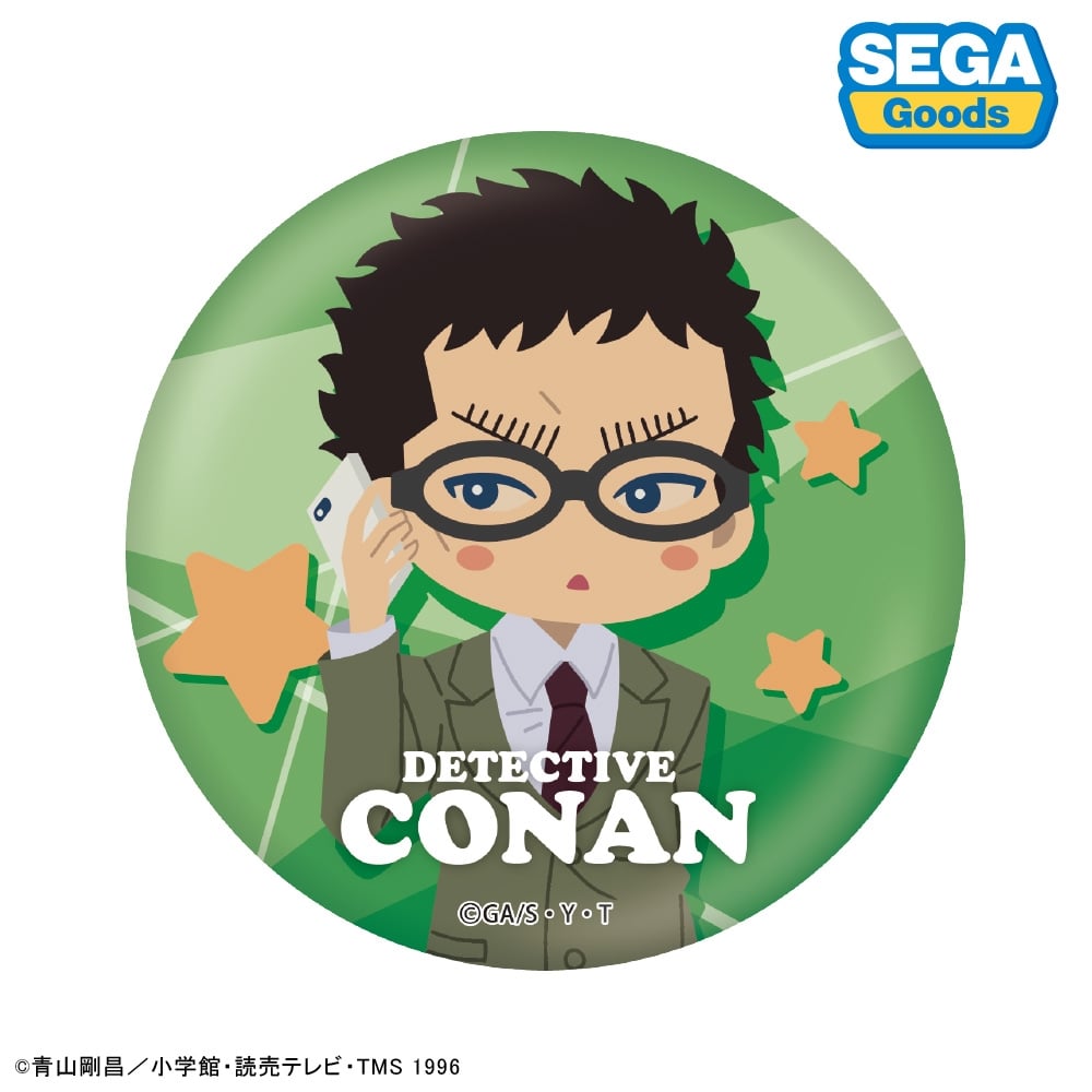 名探偵コナン 缶バッジ みんなといっしょ-けいさつへん- Vol.2　Box