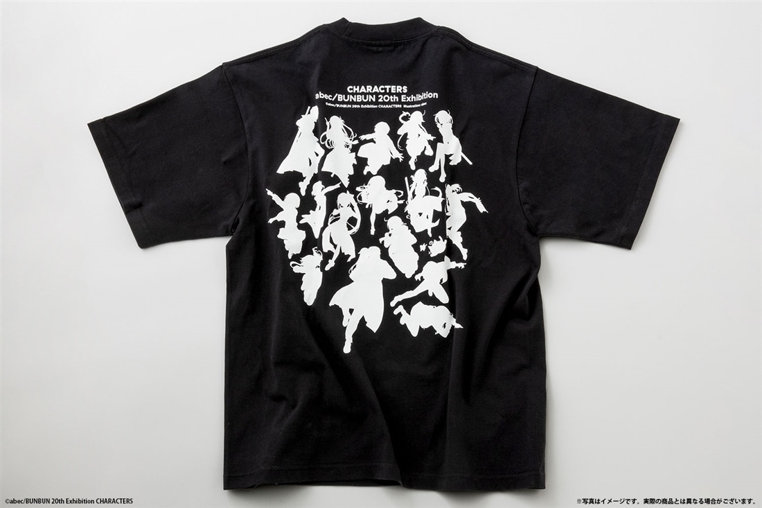 abec/BUNBUN 20th Exhibition CHARACTERS Tシャツ XL
