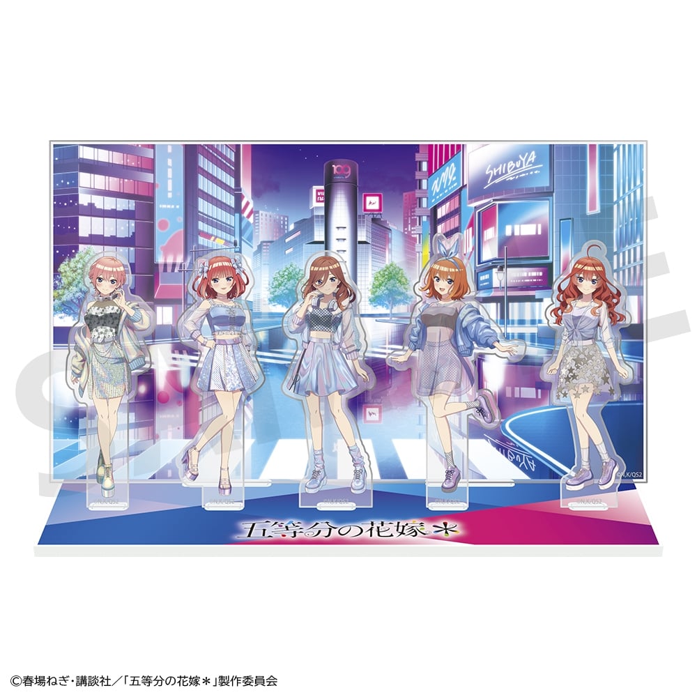 【事後通販】 「五等分の花嫁＊」アクリルジオラマ Y3K