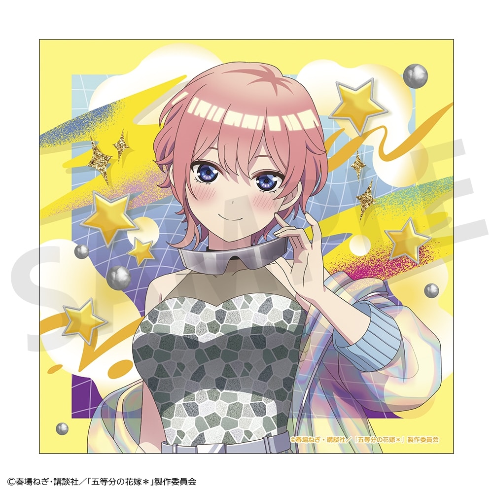 【事後通販】 「五等分の花嫁＊」マイクロファイバーハンドタオル 中野一花