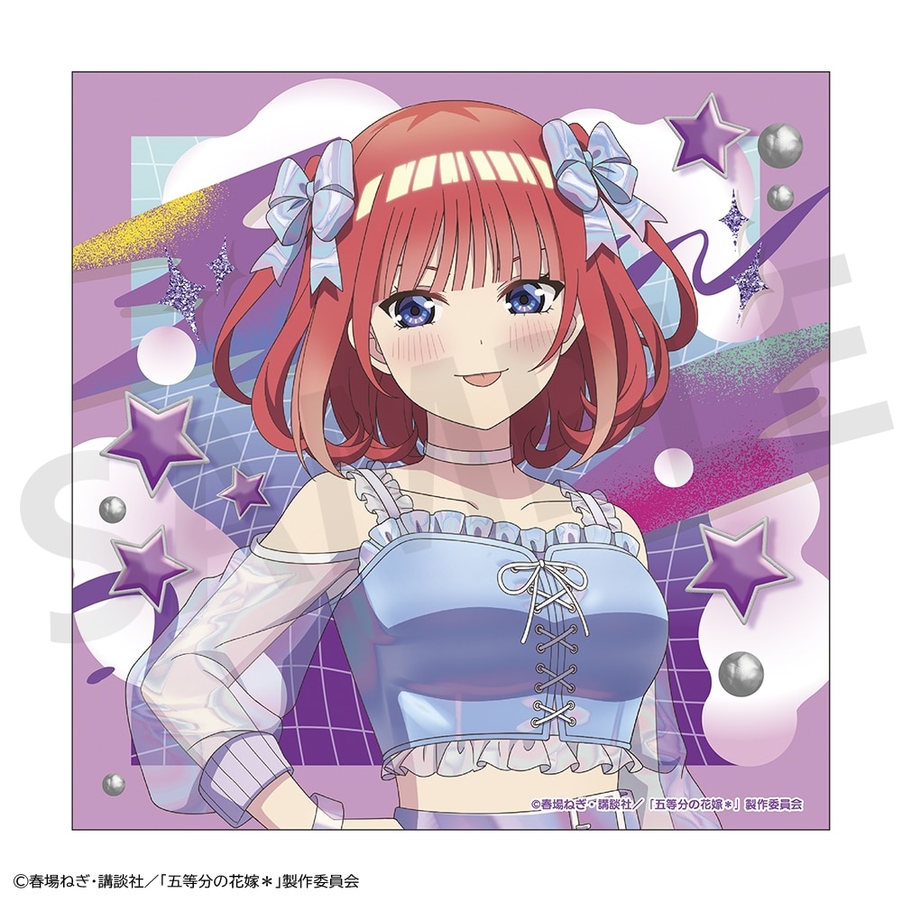 【事後通販】 「五等分の花嫁＊」マイクロファイバーハンドタオル 中野二乃