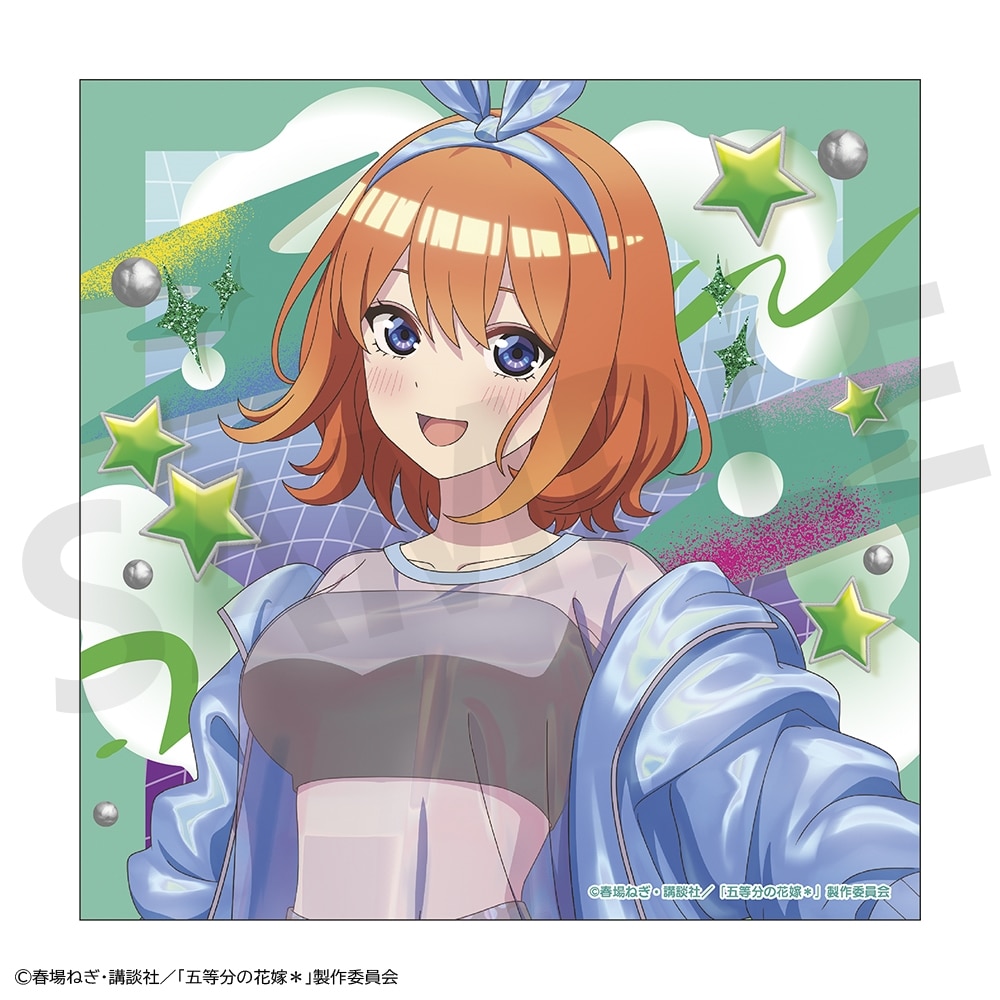 【事後通販】 「五等分の花嫁＊」マイクロファイバーハンドタオル 中野四葉