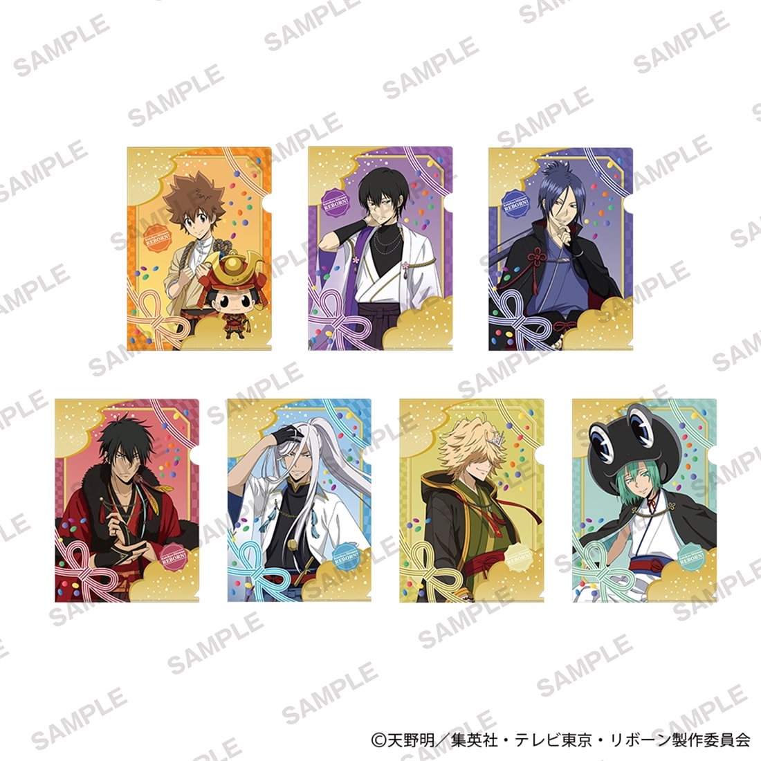 「家庭教師ヒットマンREBORN!」A4クリアファイル 和モダンver. XANXUS（10年後）