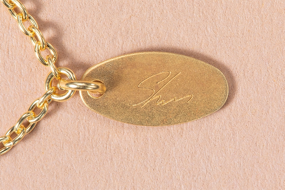 イケメン気功師シュン　Ψ×ラリマー　18Kゴールドブレスレット（特典：オフショットポートレイトチェキ、限定映像URL付き）