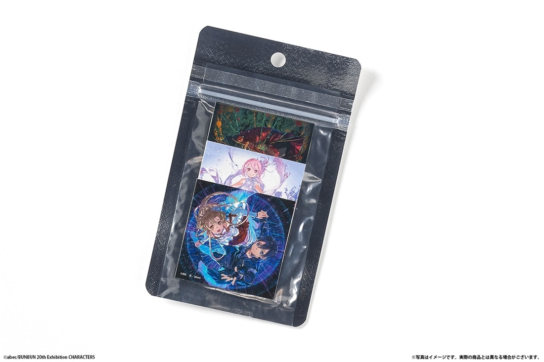 abec/BUNBUN 20th Exhibition CHARACTERS ステッカーセット 描き下ろし