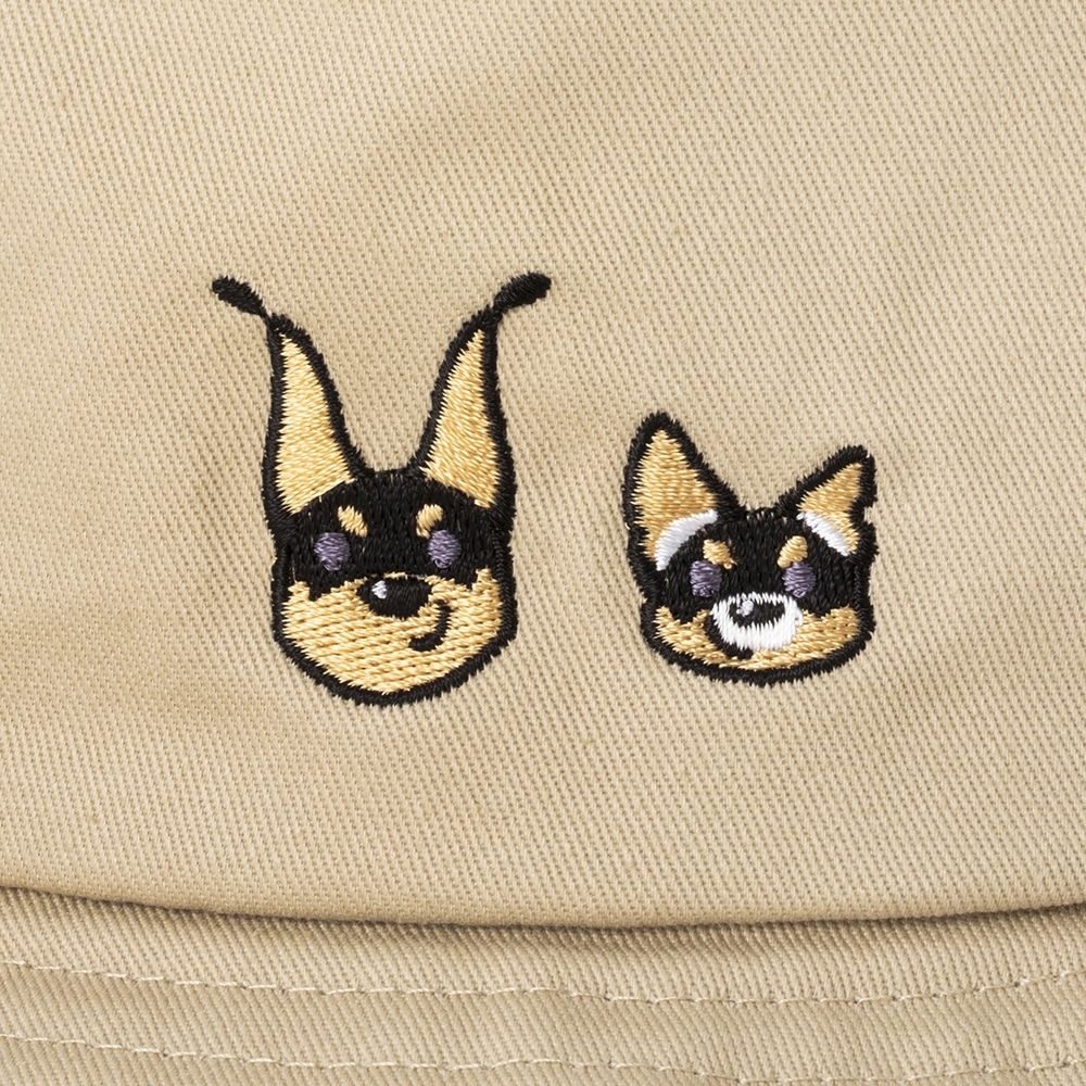 ドベとノラ　おさんぽバケットハット