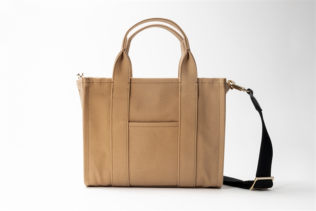 ワタナベ薫「MY LIFE IS MINE トートバッグ」<キャメル>