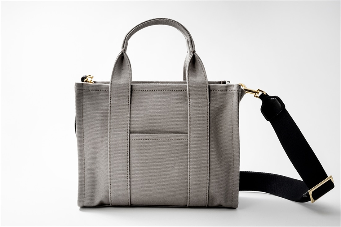 ワタナベ薫「MY LIFE IS MINE トートバッグ」<グレージュ>