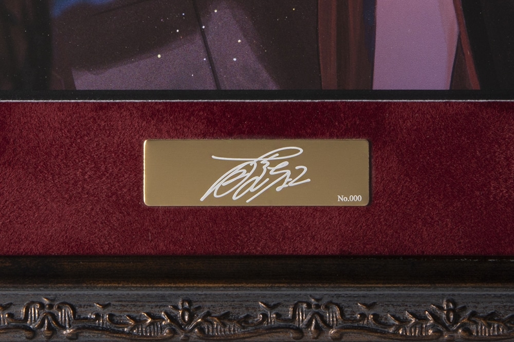 藤ちょこ　額装複製原画　『祝彩巡礼』特装版カバーイラスト　B4