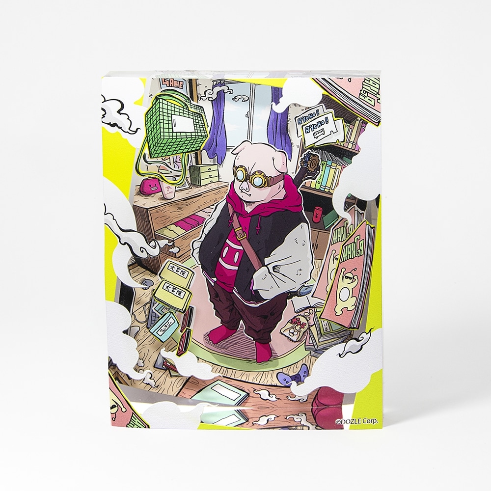 【数量限定 抽選販売】　おおはらMEN　《サイン本付》アクリルブロック