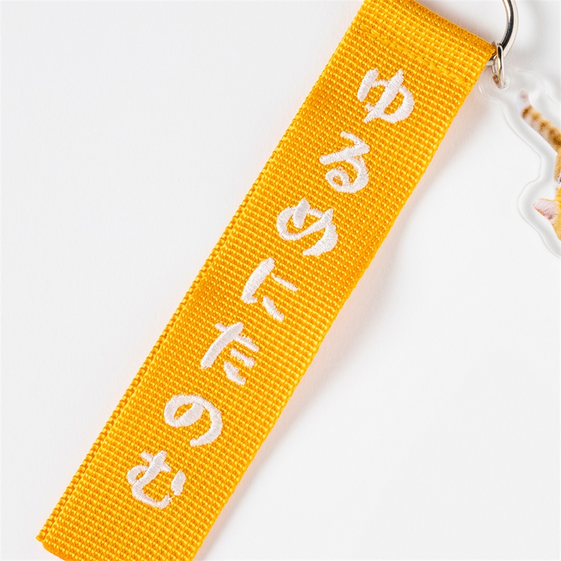 元野良猫チャチャ　ストラップ付アクリルキーホルダー