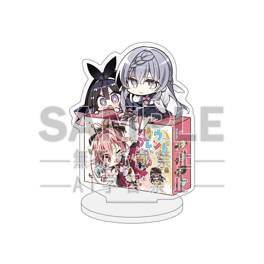 電撃萌王2025年10月号誌上通販 こもわた遙華 描き下ろし 天真爛漫なミニキャラ大集合アクリルプレートセット