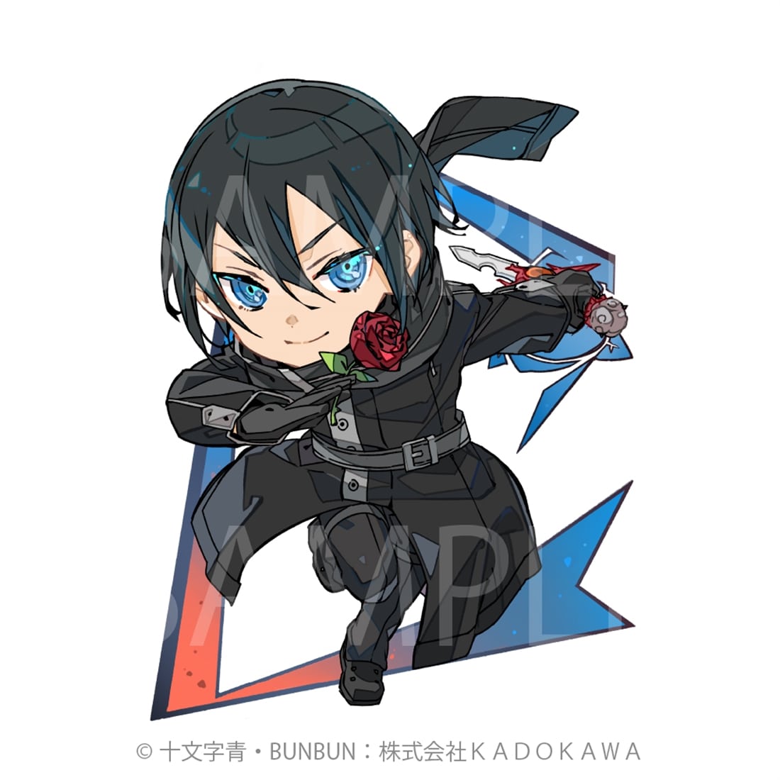 【抽選販売】abec/BUNBUN 20th Exhibition CHARACTERS 展示品販売 Chibi CHARACTERS Cards　『薔薇のマリア』アジアン