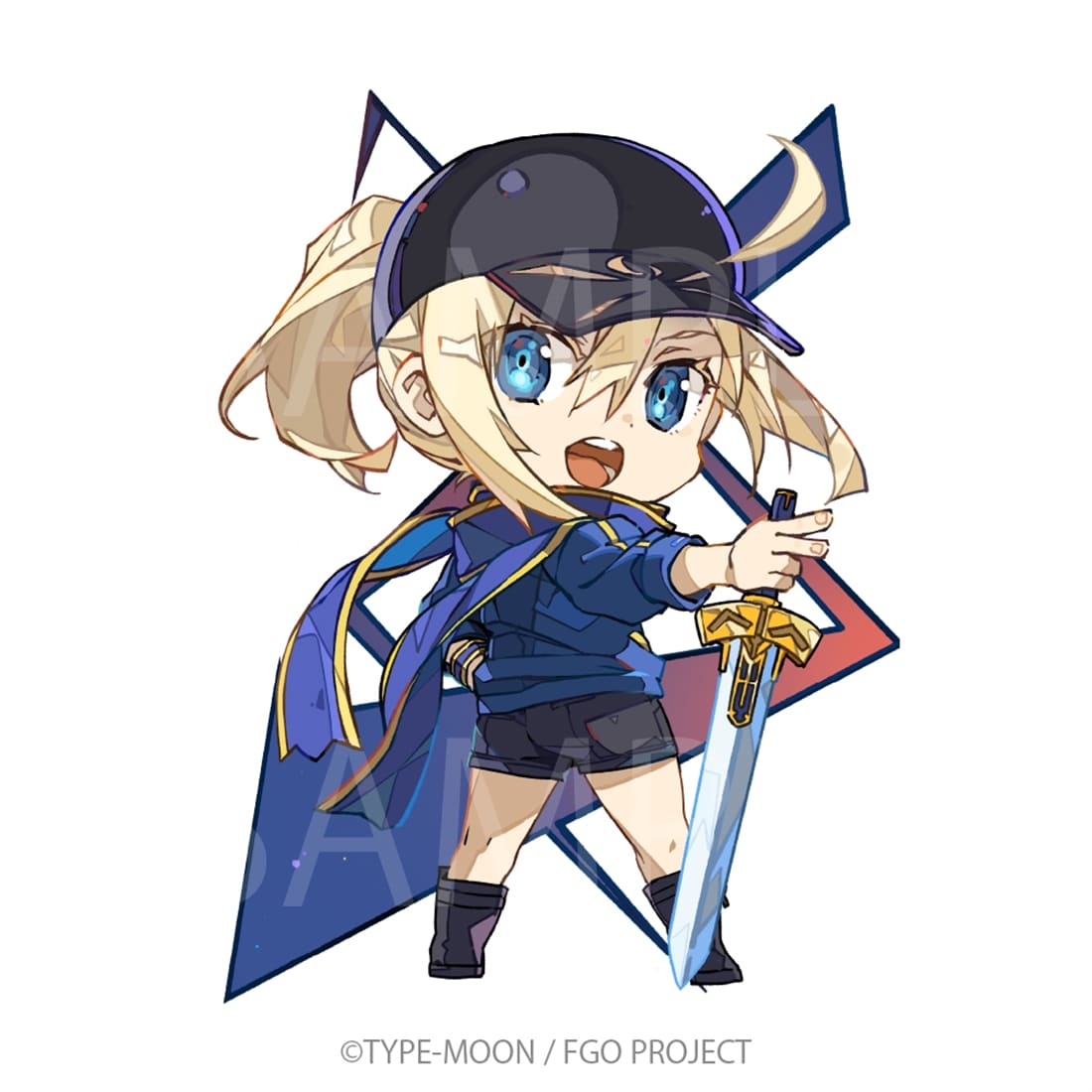 【抽選販売】abec/BUNBUN 20th Exhibition CHARACTERS 展示品販売 Chibi CHARACTERS Cards　『Fate/Grand Order』謎のヒロインX