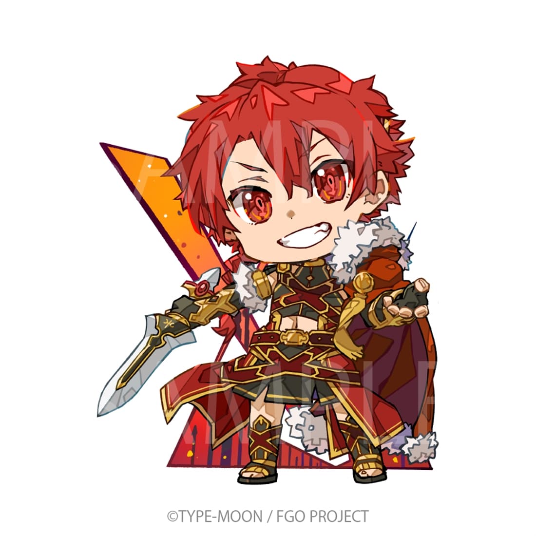 【抽選販売】abec/BUNBUN 20th Exhibition CHARACTERS 展示品販売 Chibi CHARACTERS Cards　『Fate/Grand Order』アレキサンダー