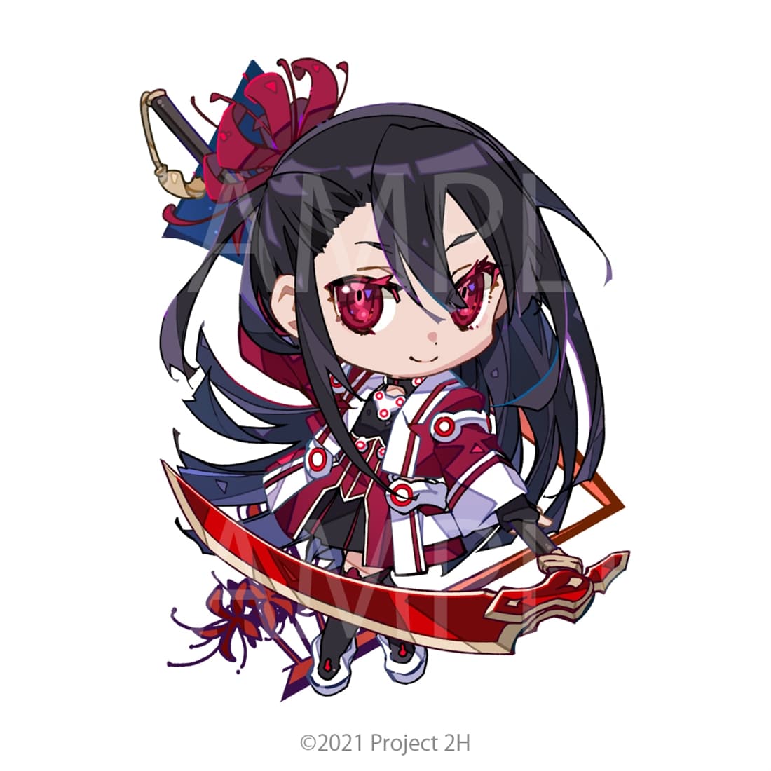 【抽選販売】abec/BUNBUN 20th Exhibition CHARACTERS 展示品販売 Chibi CHARACTERS Cards　『乃木若葉は勇者である』郡千景