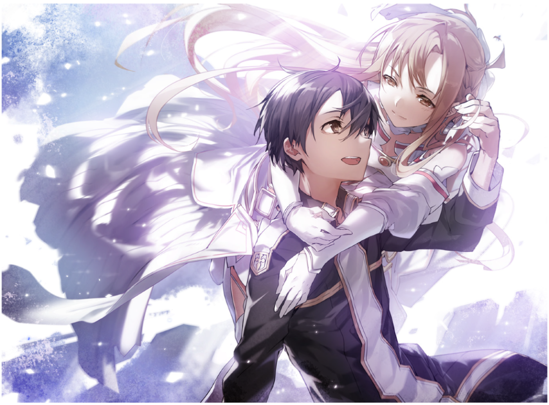 【抽選販売】abec/BUNBUN 20th Exhibition CHARACTERS 展示品販売 『ソードアート・オンライン』 お絵描き配信 キリト＆アスナ