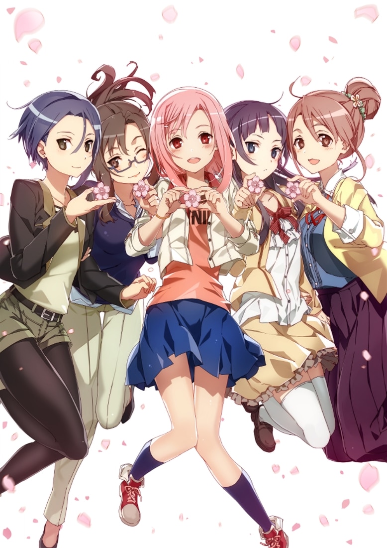 【抽選販売】abec/BUNBUN 20th Exhibition CHARACTERS 展示品販売 『サクラクエスト』 公式メモリアルブック カバーイラスト