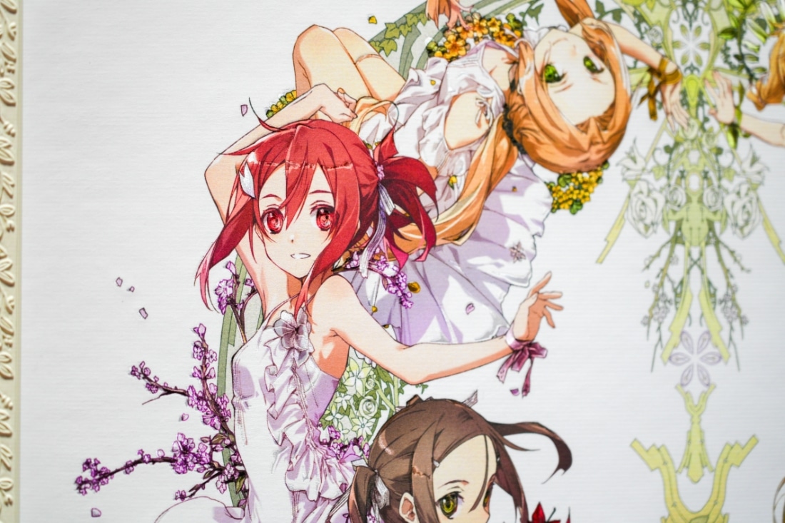 【抽選販売】abec/BUNBUN 20th Exhibition CHARACTERS 展示品販売 TVアニメ『結城友奈は勇者である -大満開の章-』  BD BOX上巻・下巻ケースイラスト