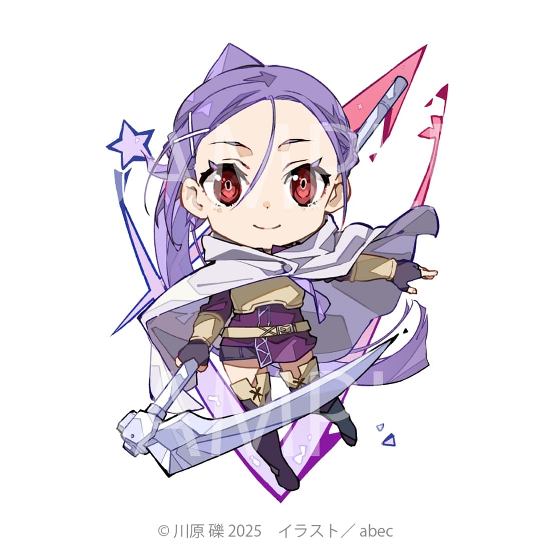 【抽選販売】abec/BUNBUN 20th Exhibition CHARACTERS 展示品販売 Chibi CHARACTERS Cards 　『ソードアート・オンライン』ミト