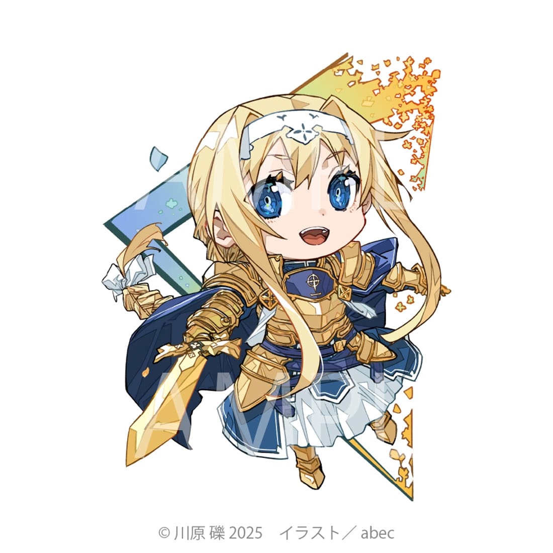 【抽選販売】abec/BUNBUN 20th Exhibition CHARACTERS 展示品販売 Chibi CHARACTERS Cards 　『ソードアート・オンライン』アリス