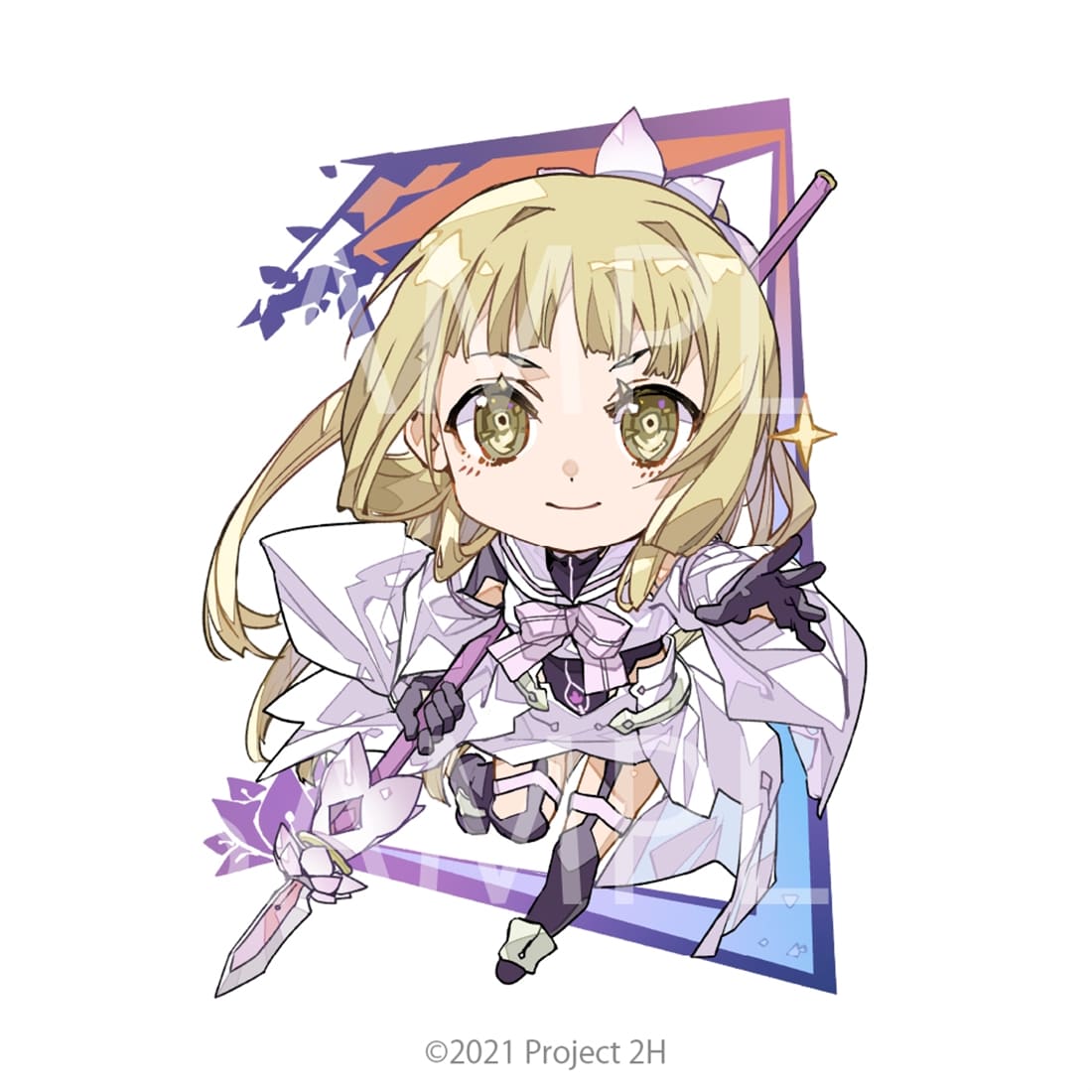 【抽選販売】abec/BUNBUN 20th Exhibition CHARACTERS 展示品販売 Chibi CHARACTERS Cards 　『結城友奈は勇者である』乃木園子