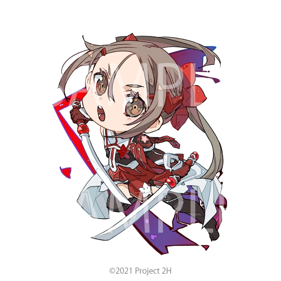 【抽選販売】abec/BUNBUN 20th Exhibition CHARACTERS 展示品販売 Chibi CHARACTERS Cards 　『結城友奈は勇者である』三好夏凜