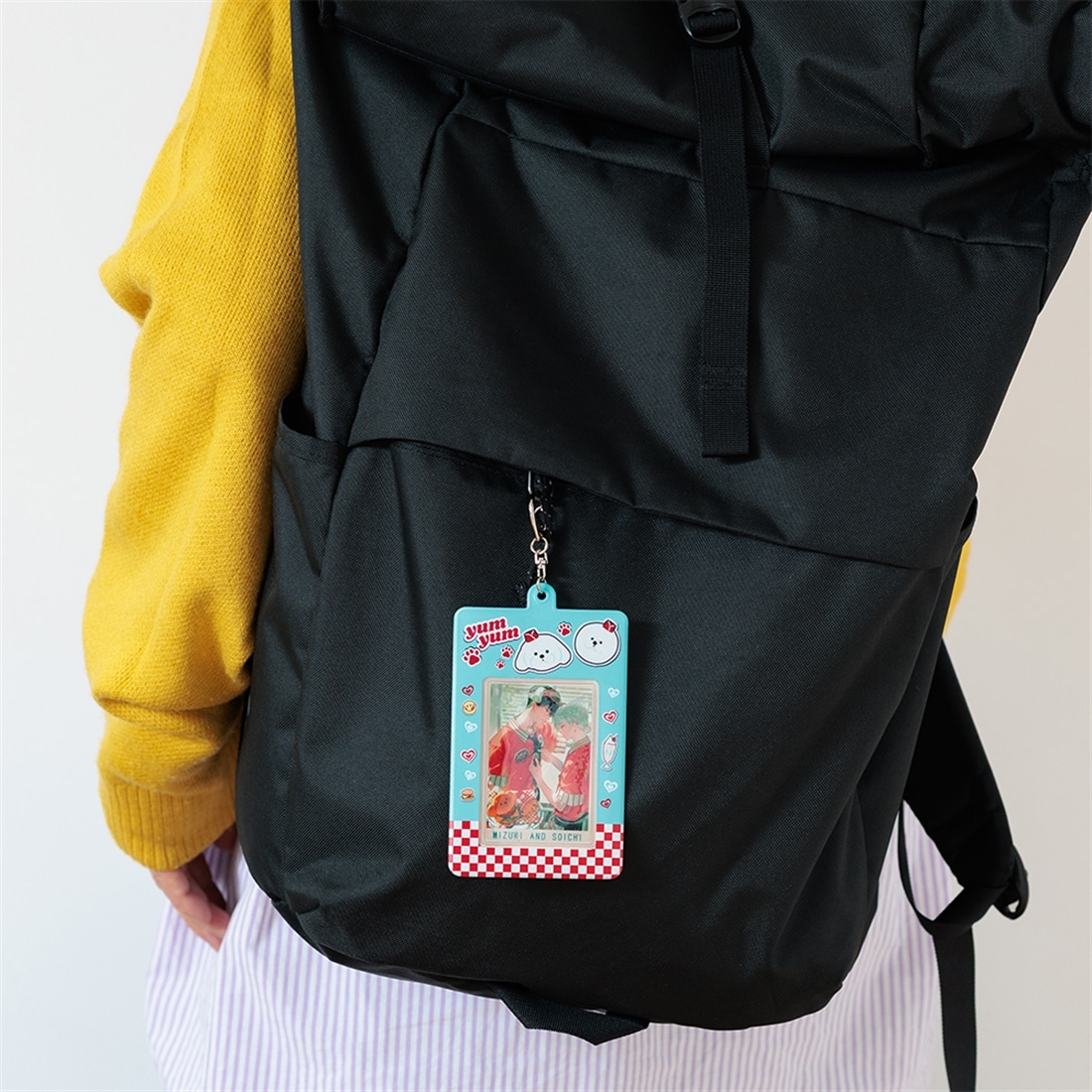 泉月と聡一「Puppy's DINER」ブロマイドホルダー