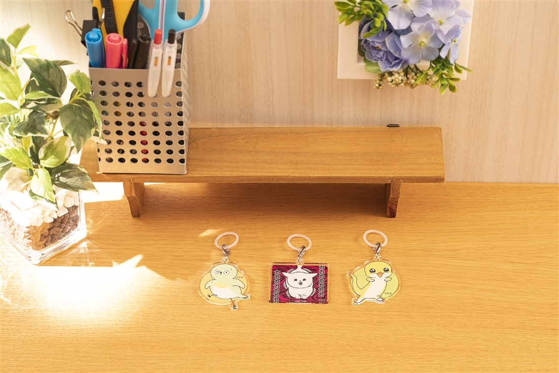 めじとやも　アクリルチャーム　しらたま