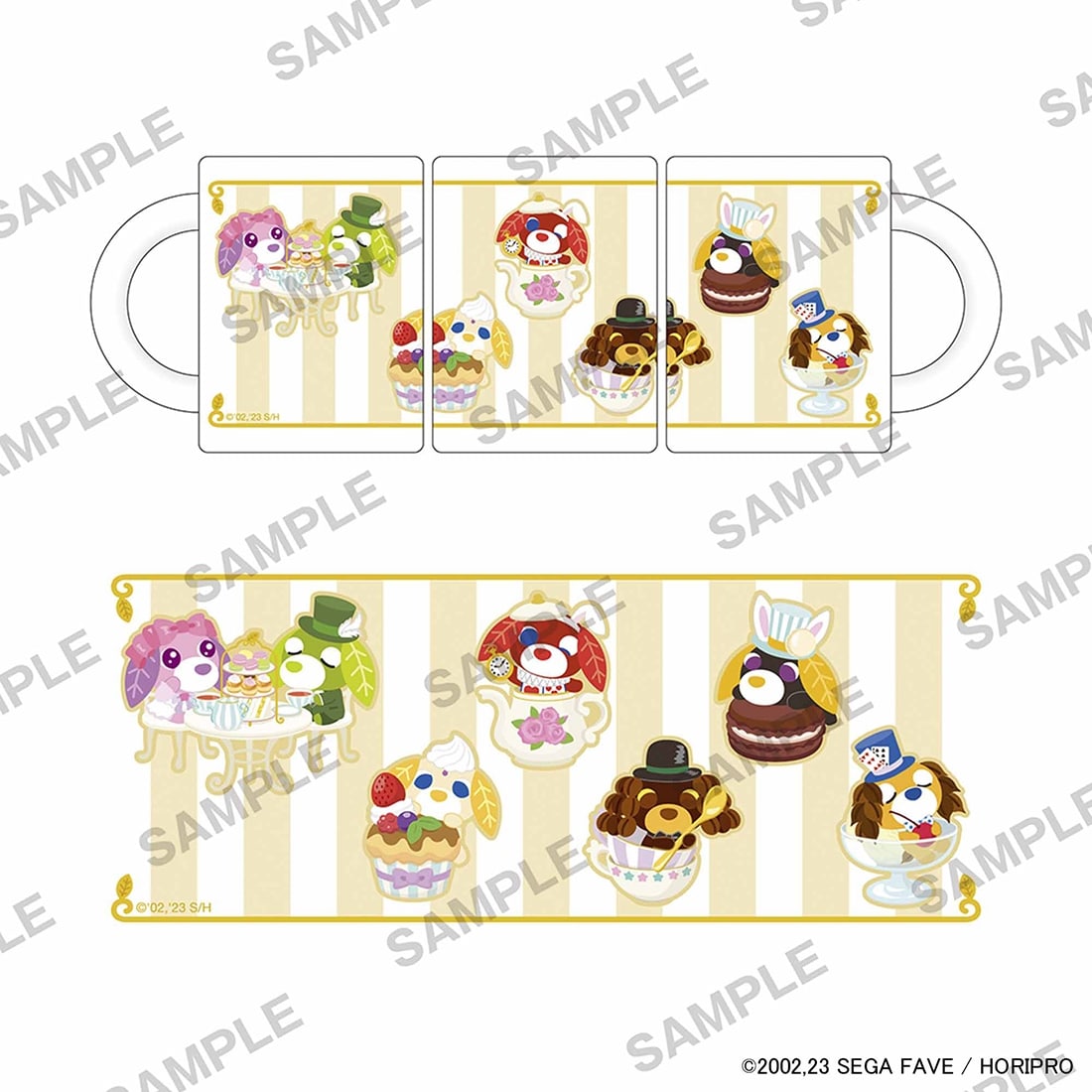 【カドスト限定】お茶犬 カフェのドリップコーヒー＆マグカップセット